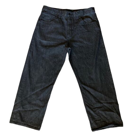 SEAN JOHN Dark Gray Garvey Denim Jeans 36x30 - Picture 1 of 7